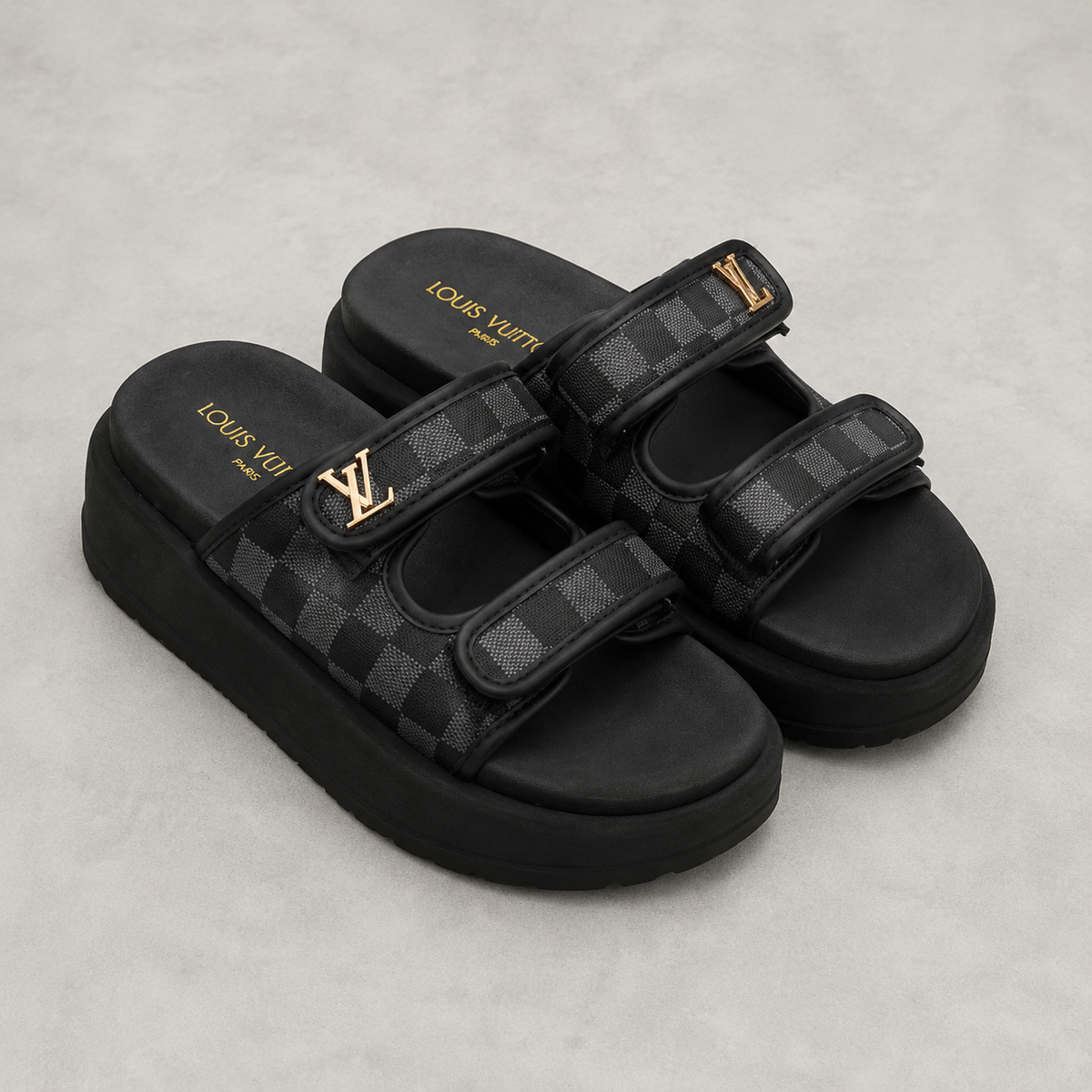sandalia louis vuitton